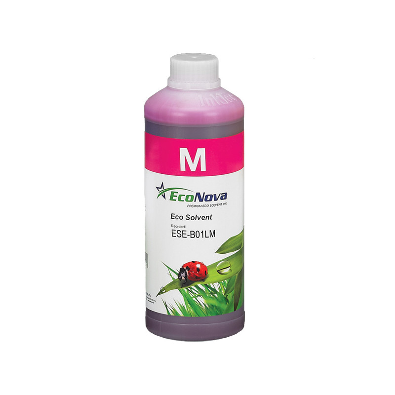 Encre en bouteille 1L Magenta Eco-solvant pour imprimantes Roland