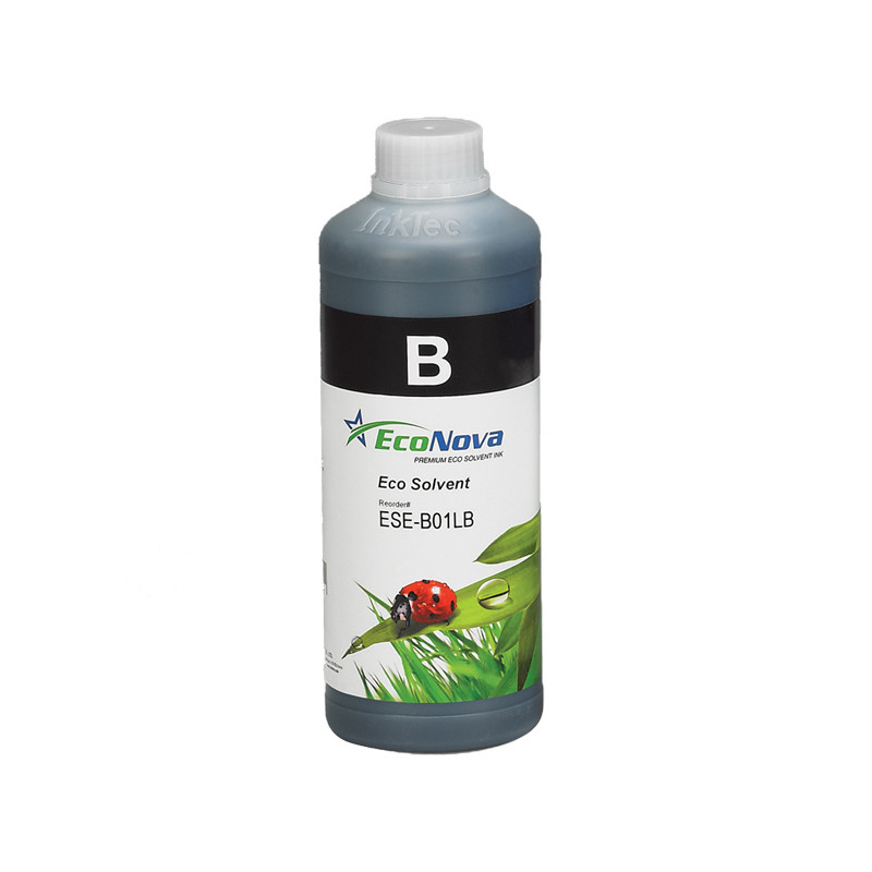Encre en bouteille Noir 1L Eco-solvant pour imprimantes Roland