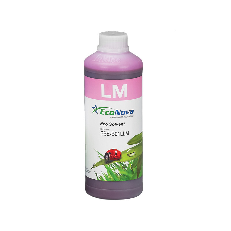 Encre Eco-solvant pour imprimantes Roland - Magenta Léger 1L