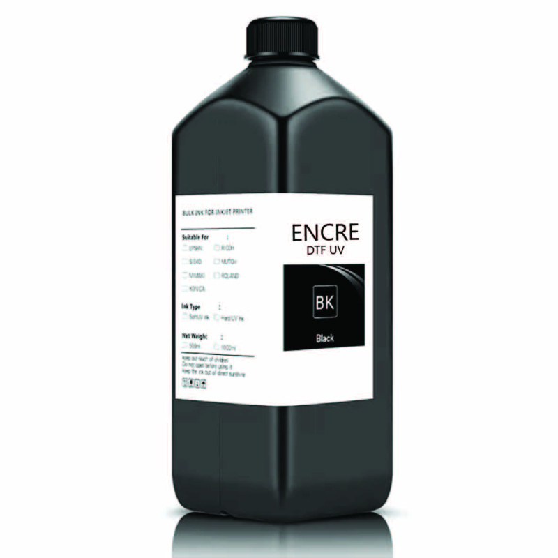 Encre DTF UV - Noir