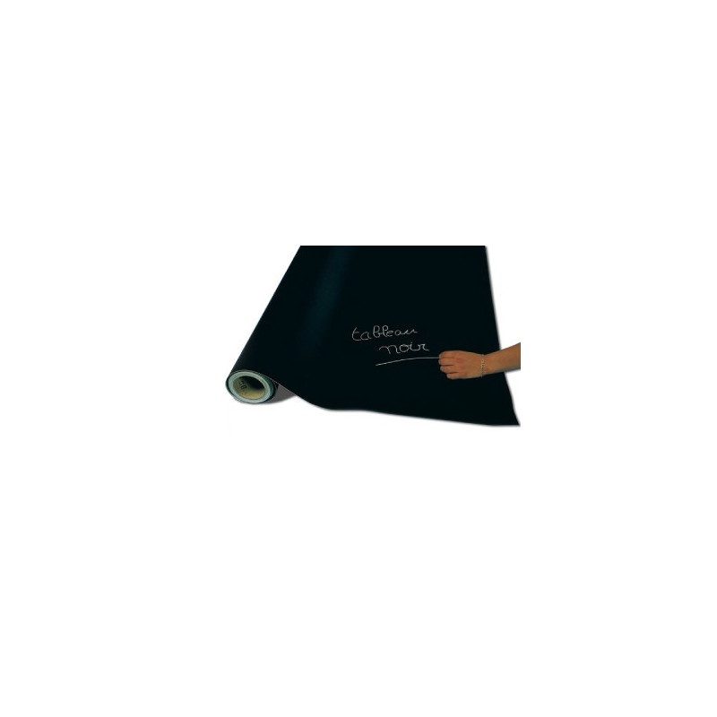 Vinyle noir ardoise pour écriture à la craie