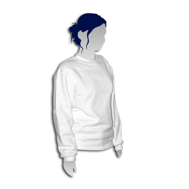 5 Sweats en Polyester blanc B&C