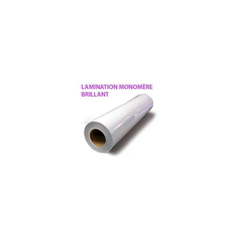 Film lamination Monomère Brillant