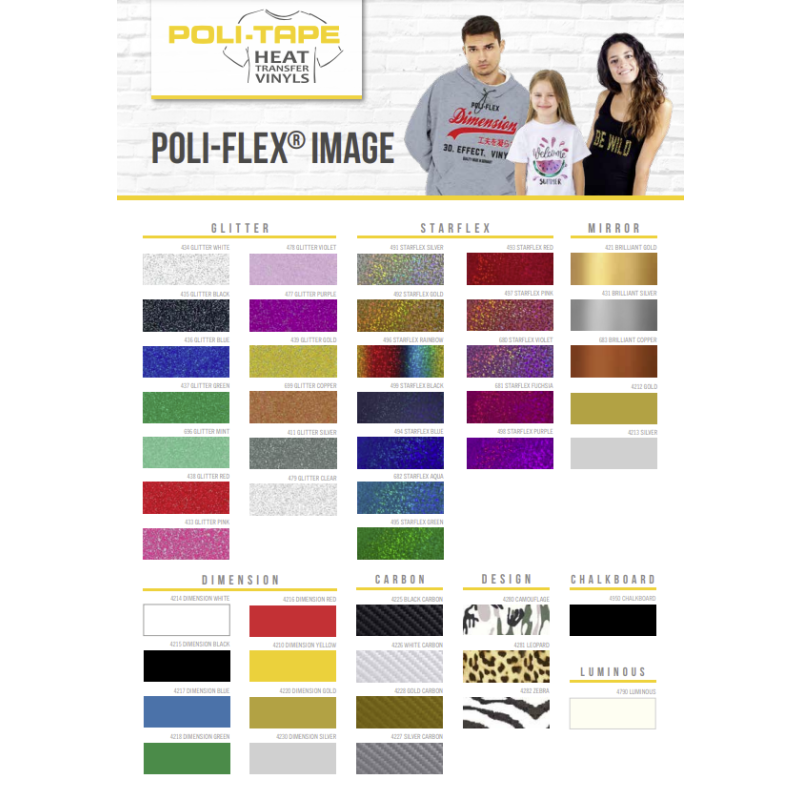 Nuancier Poli-Flex image - recto