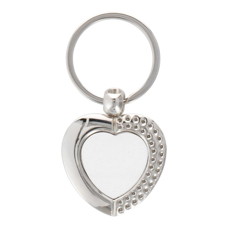 Porte-clé coeur sublimable