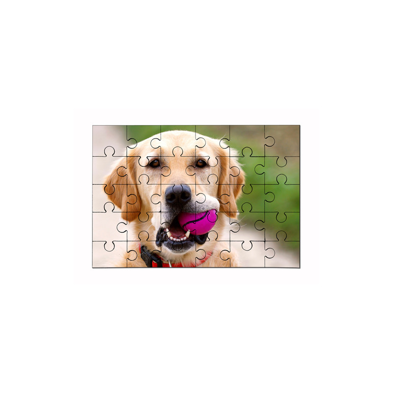 Puzzle en bois vierge - 60 pièces à personnaliser