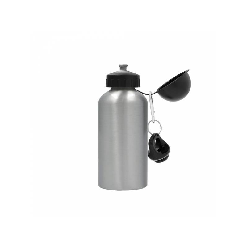 Gourde aluminium grise 500ml