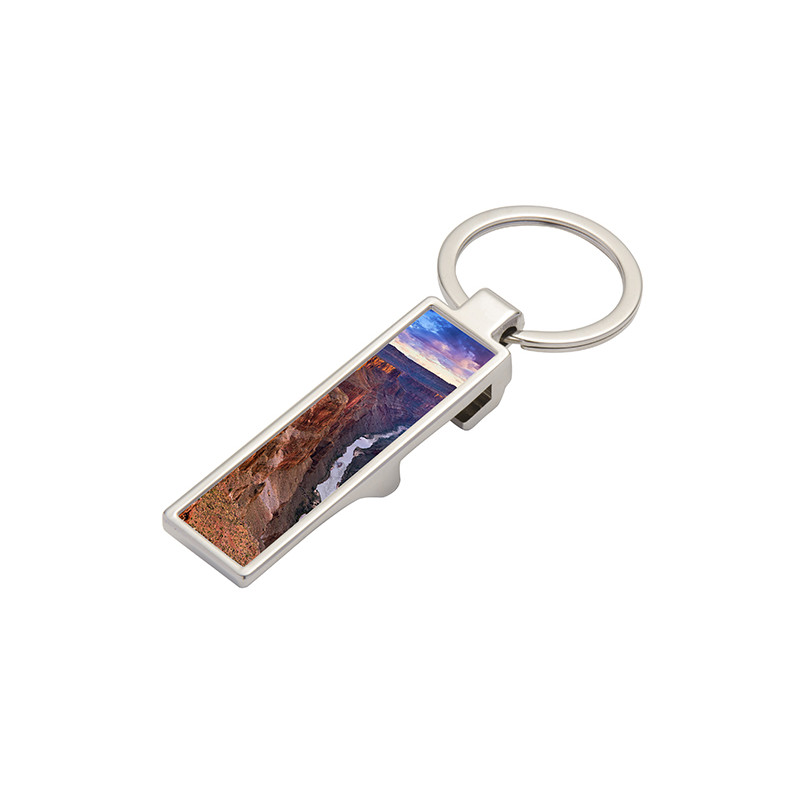 Porte-clés ouvre bouteilles sublimable
