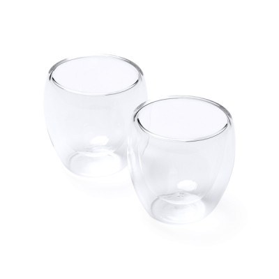 1 SERVICE DE 2 VERRES CAPSUL