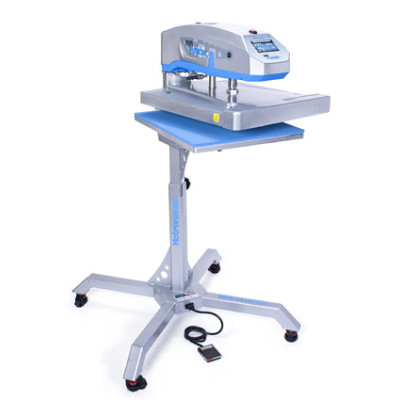 Presse à chaud Stahls Hotronix Air Fusion IQ AUTO SWING avec pied