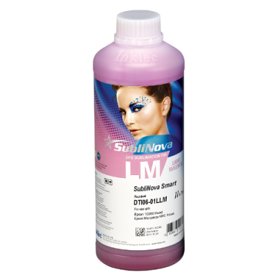 Encre de Sublimation SubliNova Magenta Léger 1L - Imprimantes Mutoh, Mimaki, Roland (têtes Epson DX5, DX7) 