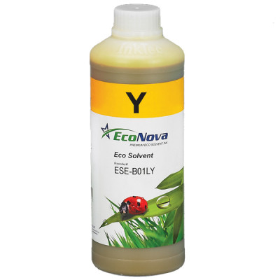Encre Eco-solvant pour imprimantes Roland - Jaune 1L