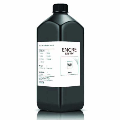 Encre DTF UV pour têtes Epson i3200 et XP600 - BLANC 1L