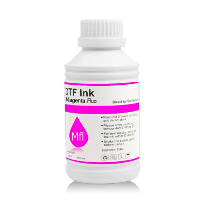 Encre Fluorescente Transfert DTF - Magenta Fluo