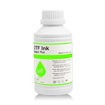 Encre Fluorescente Transfert DTF - Vert Fluo 