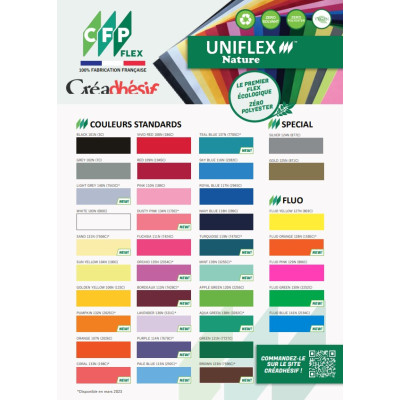 Nuancier Uniflex Nature